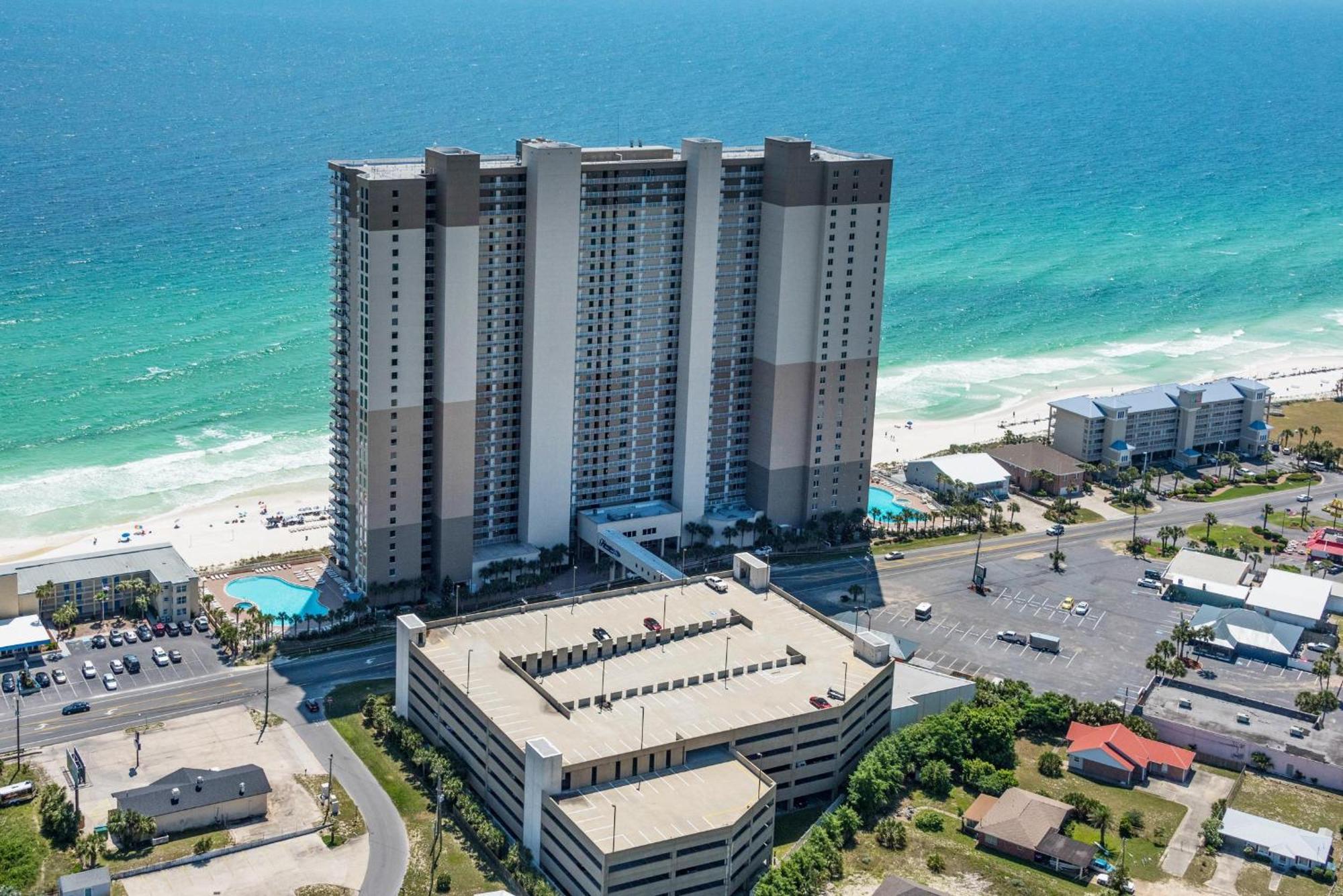 パナマシティービーチ Tidewater 2409 - Our Perch At The Pierヴィラ エクステリア 写真